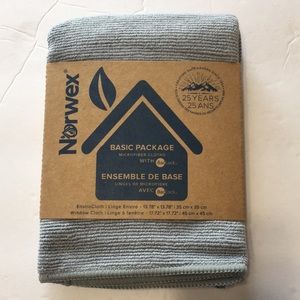 NWT Norwex Basic Package Microfiber Cloths with